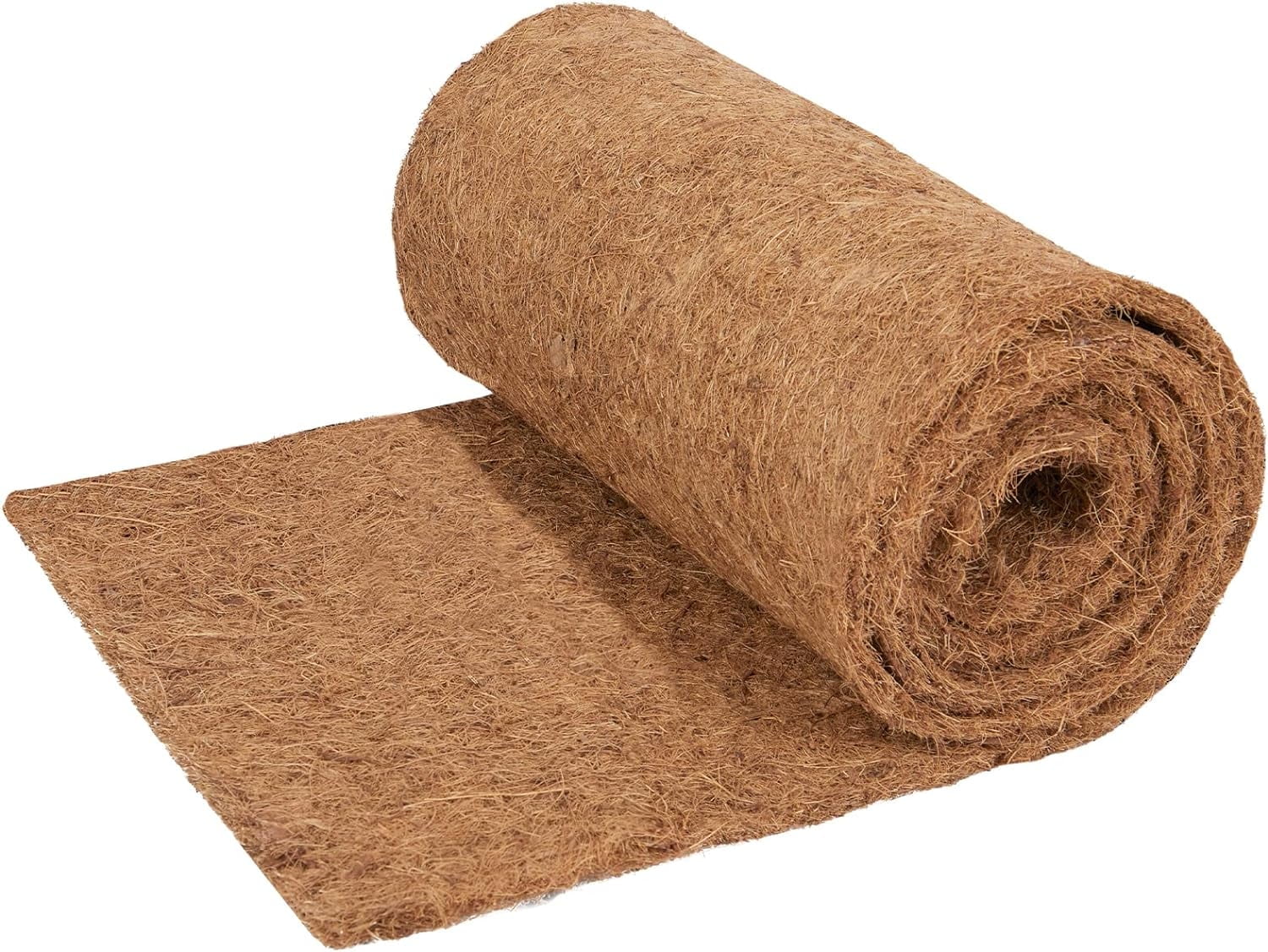 Coco Liner Roll 40x12 Inch, Natural Coconut Liners for Planters, Thick