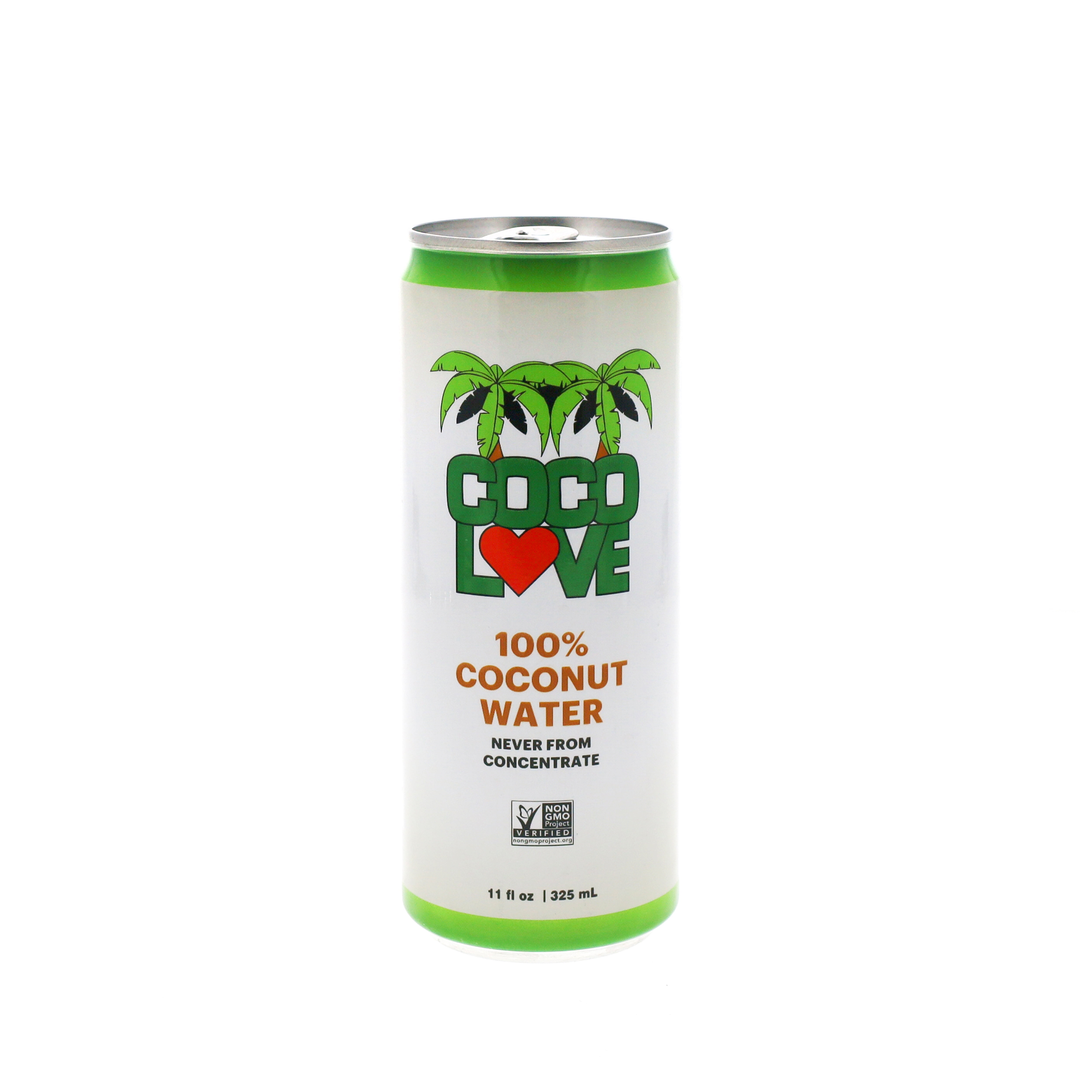 Coco Love Coconut Water, 11 fl oz, Single Can, Liquids