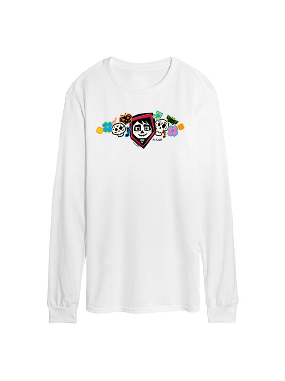 - Miguel Paper Cut-Outs Men's Long Sleeve Graphic T-Shirt