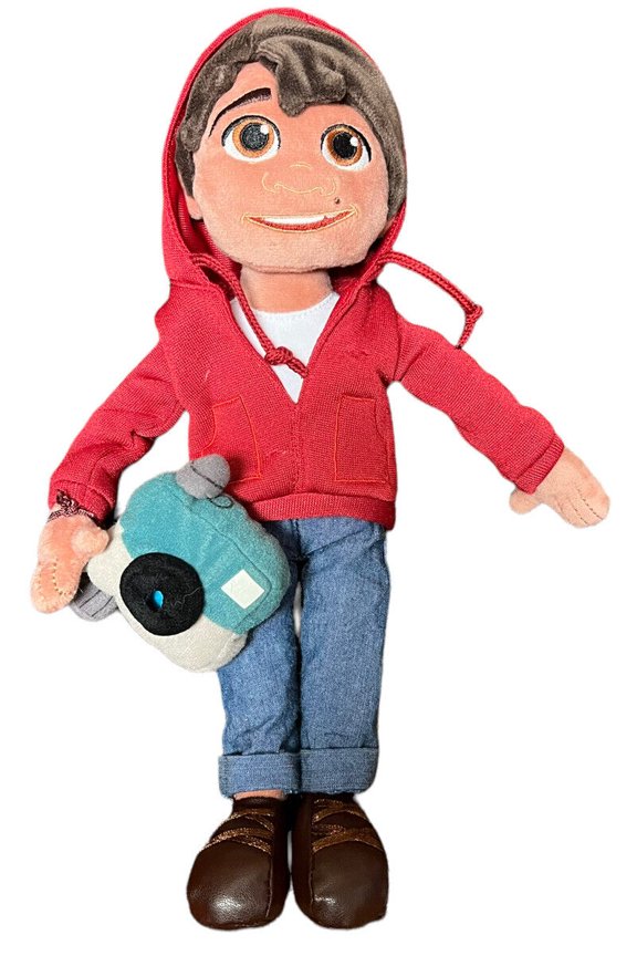Coco Miguel Rivera With Camera Tourist in Hoodie & Jeans NO Guitar 12" Plush New