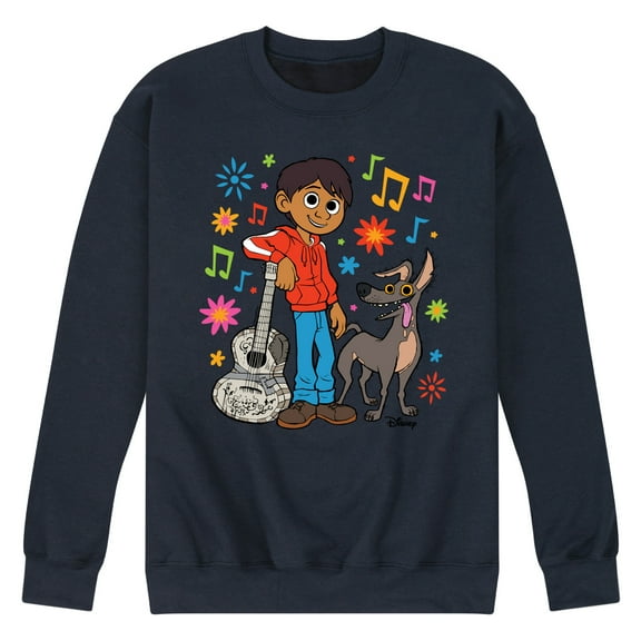 Coco - Miguel Y Dante - Men's Crew Neck Fleece Pullover