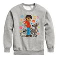 thumbnail image 1 of Coco - Miguel Y Dante - Toddler And Youth Crewneck Fleece Sweatshirt, 1 of 5