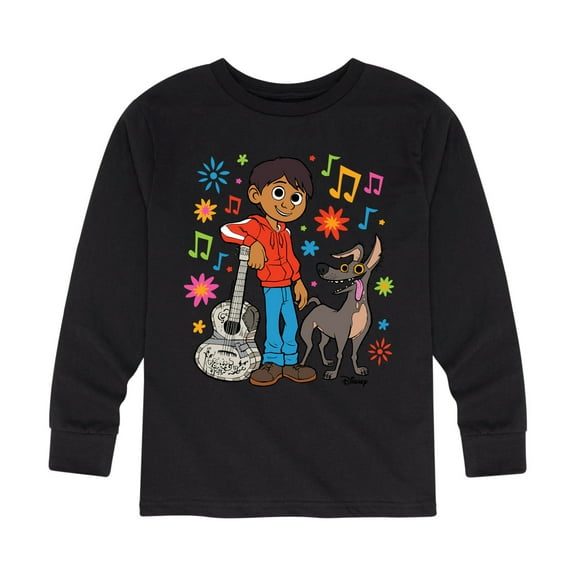 Coco - Miguel Y Dante - Toddler And Youth Long Sleeve Graphic T-Shirt