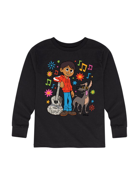 - Miguel Y Dante Boys' Long Sleeve Graphic T-Shirt