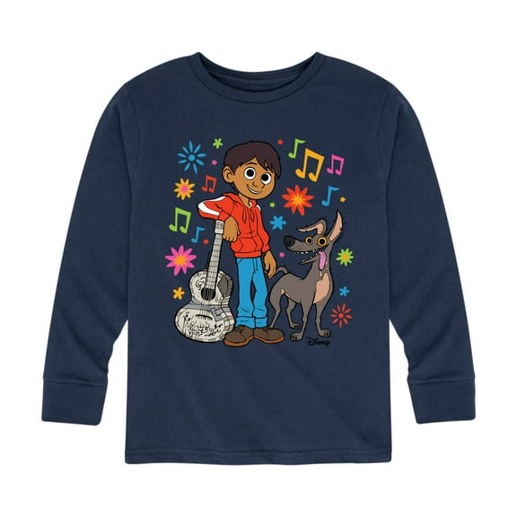 Coco - Miguel Y Dante - Toddler And Youth Long Sleeve Graphic T-Shirt