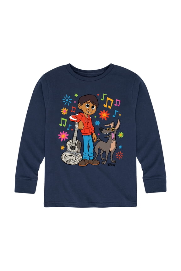 - Miguel Y Dante - Toddler And Youth Long Sleeve Graphic T-Shirt