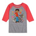 thumbnail image 1 of Coco - Miguel Y Dante - Toddler And Youth Raglan Graphic T-Shirt, 1 of 6