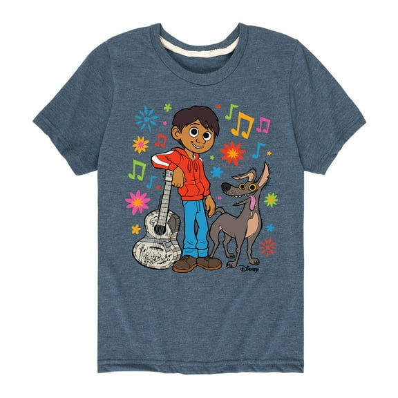 Coco - Miguel Y Dante - Toddler And Youth Short Sleeve Graphic T-Shirt
