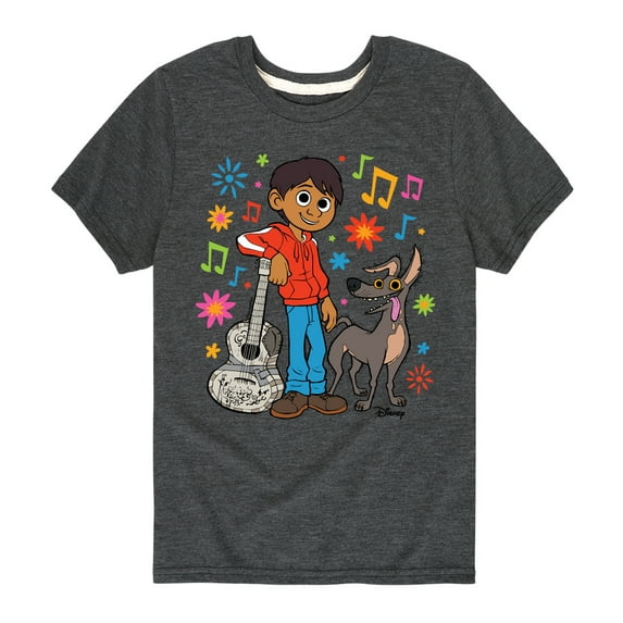 Coco - Miguel Y Dante - Toddler And Youth Short Sleeve Graphic T-Shirt