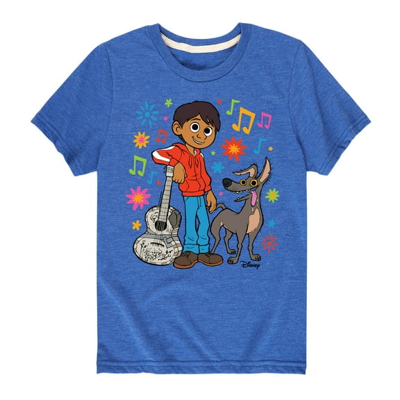 Coco - Miguel Y Dante - Toddler And Youth Short Sleeve Graphic T-Shirt