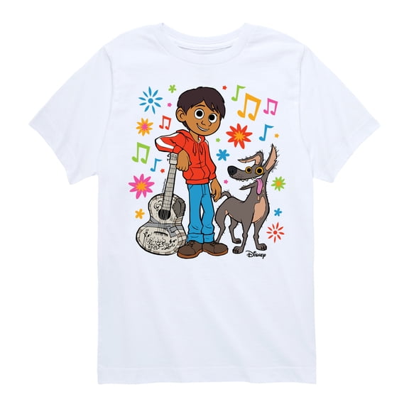 Coco - Miguel Y Dante - Toddler And Youth Short Sleeve Graphic T-Shirt
