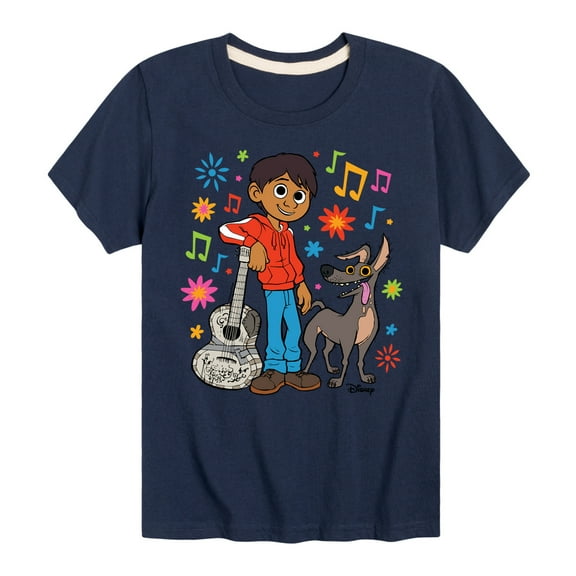Coco - Miguel Y Dante - Toddler And Youth Short Sleeve Graphic T-Shirt