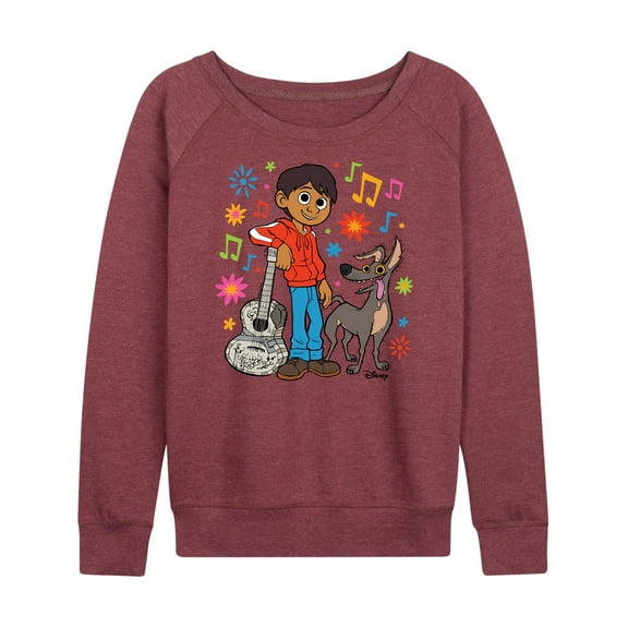 Coco - Miguel Y Dante - Women's Lightweight French Terry Long Sleeve Shirt