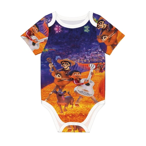 Coc Movie Jumpsuit Newborn Baby Bodysuit Infant Outfit 0-24Months Kids Short Clothes