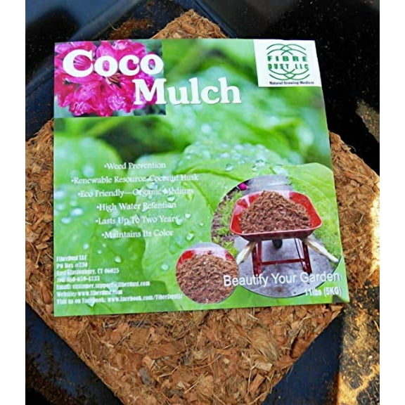 Coco Mulch, 11- Pounds (2 Pack)