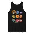 thumbnail image 1 of Coco - Musical Skulls  - Men's Jersey Tank Top, 1 of 5