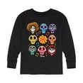 thumbnail image 1 of Coco - Musical Skulls - Toddler And Youth Long Sleeve Graphic T-Shirt, 1 of 5