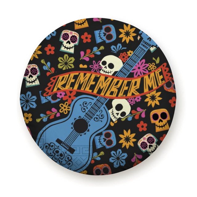 Coco Pixar Tire Cover Universal Tire Cover Dustproof Tire Protector