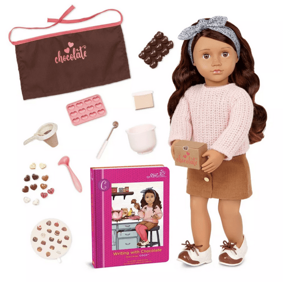 Our Generation Veronika 18" Fashion Doll with Blue/Purple Hair