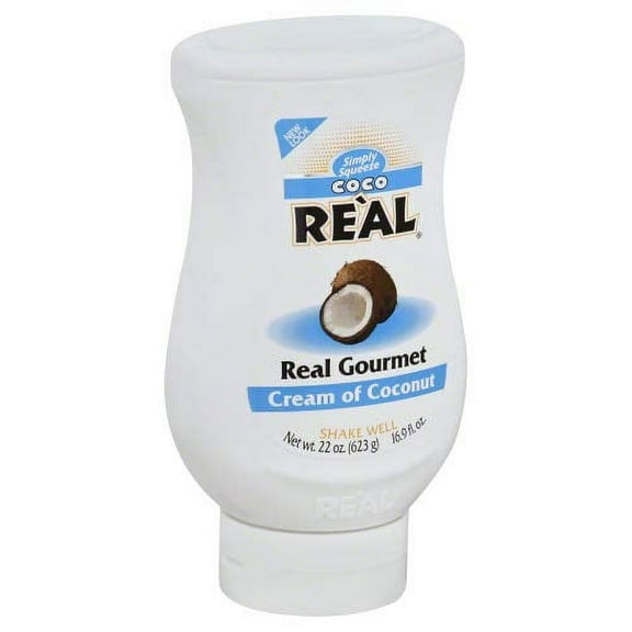 Coco Real Cream of GGA1 Coconut 22 OZ (Pack of 3)