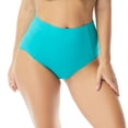 thumbnail image 1 of Coco Reef SEA BLUE Contours High-Waist Bikini Swim Bottom, US MEDIUM, 1 of 3