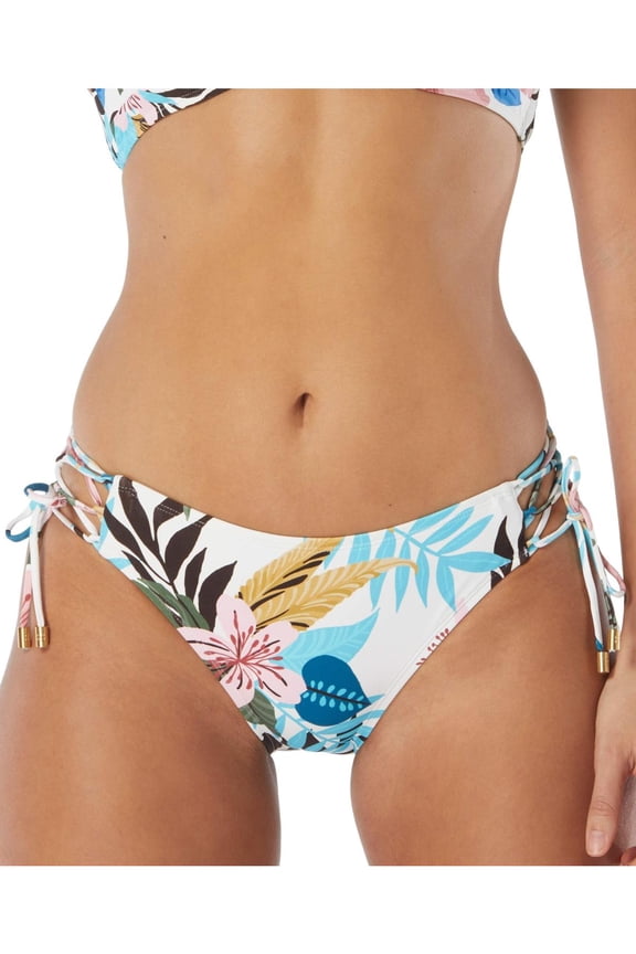 Womens Floral Bikini Swim Bottom Separates