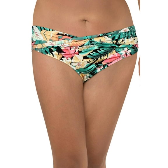 Coco Reef Womens Floral Print Nylon Swim Bottom Separates