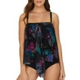 thumbnail image 1 of Coco Reef Womens La Palma Cascade Crop Underwire Tankini Top Style-U16253, 1 of 2