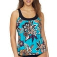 thumbnail image 1 of Coco Reef Womens Safari Tropical Ultra Fit Underwire Tankini Top Style-U48685, 1 of 2