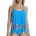 thumbnail image 1 of Coco Reef Womens Tropical Spot Mesh Underwire Tankini Top Style-U59035 Swimsuit, 1 of 1