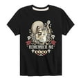 thumbnail image 1 of Coco - Remember Me Ernesto - Toddler And Youth Short Sleeve Graphic T-Shirt, 1 of 5