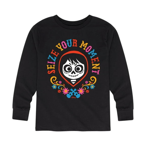 Coco - Seize Your Moment - Toddler And Youth Long Sleeve Graphic T-Shirt