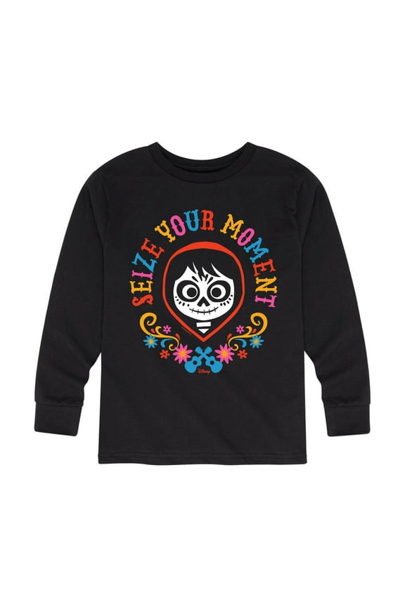 - Seize Your Moment - Toddler And Youth Long Sleeve Graphic T-Shirt