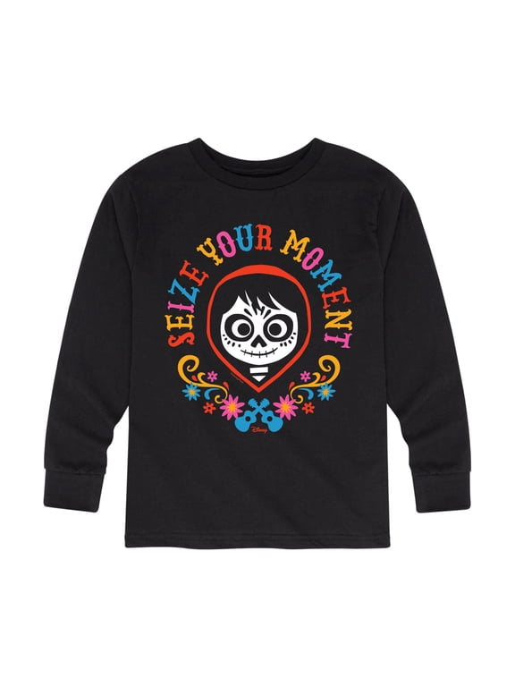 - Seize Your Moment Boys' Long Sleeve Graphic T-Shirt