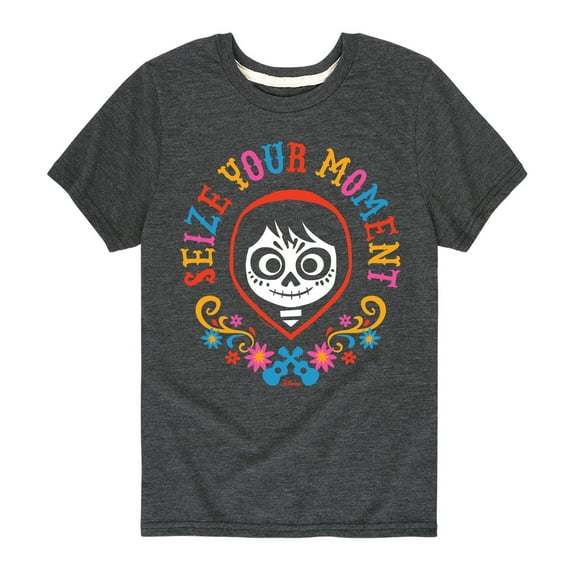 Coco - Seize Your Moment - Toddler And Youth Short Sleeve Graphic T-Shirt