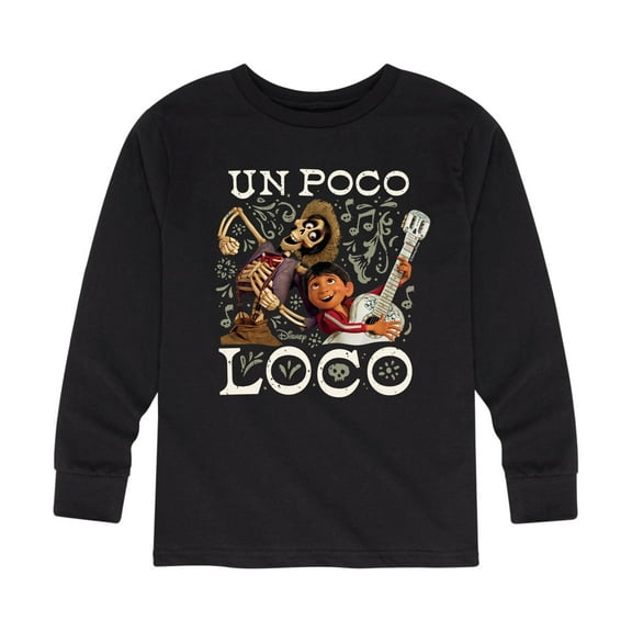 Coco - Un Poco Loco - Toddler And Youth Long Sleeve Graphic T-Shirt