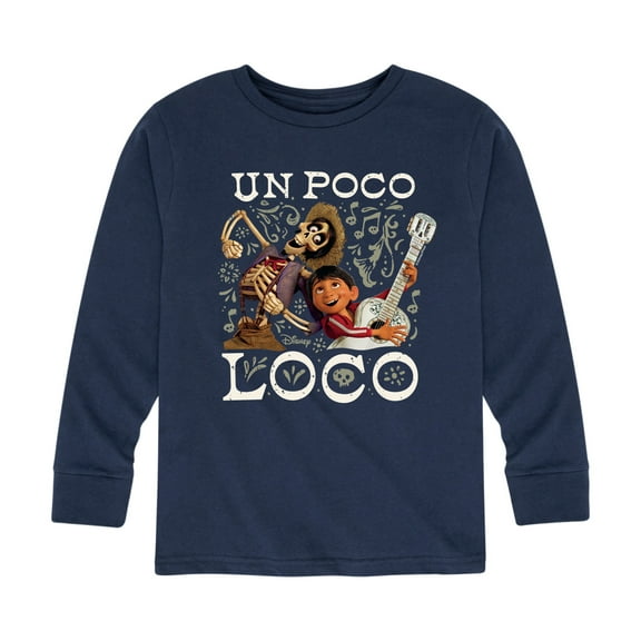 Coco - Un Poco Loco - Toddler And Youth Long Sleeve Graphic T-Shirt