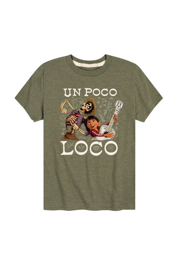- Un Poco Loco Short Sleeve Graphic T-Shirt