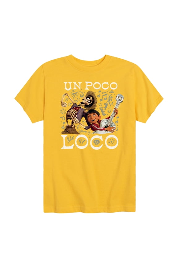 - Un Poco Loco - Toddler And Youth Short Sleeve Graphic T-Shirt