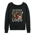 thumbnail image 1 of Coco - Un Poco Loco - Women's Lightweight French Terry Long Sleeve Shirt, 1 of 5