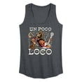 thumbnail image 1 of Coco - Un Poco Loco - Women's Racerback Tank Top, 1 of 5