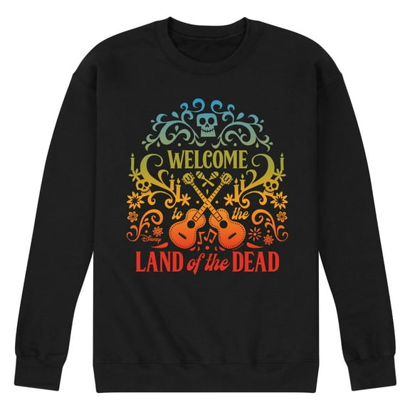 Coco - Welcome To The Land Of The Dead - Men's Crew Neck Fleece Pullover