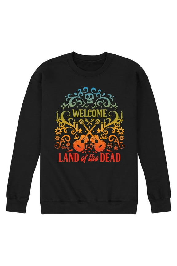 - Welcome To The Land Of The Dead - Men's Crew Neck Fleece Pullover