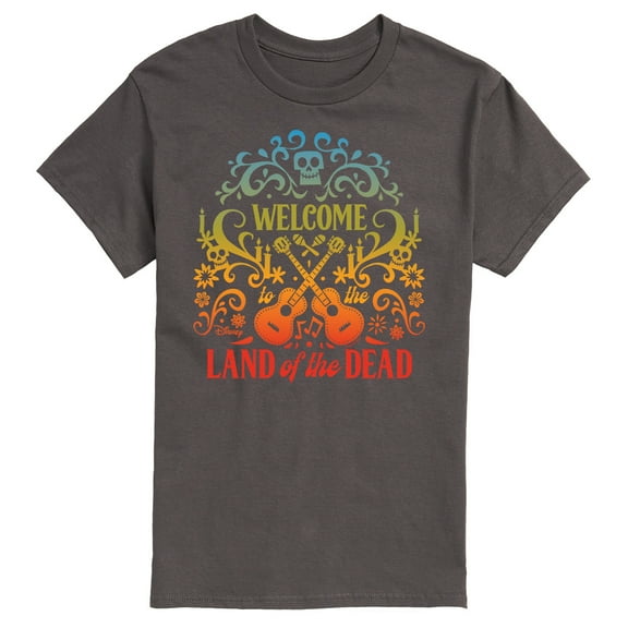 Coco - Welcome To The Land Of The Dead  - Men's Short Sleeve Graphic T-Shirt