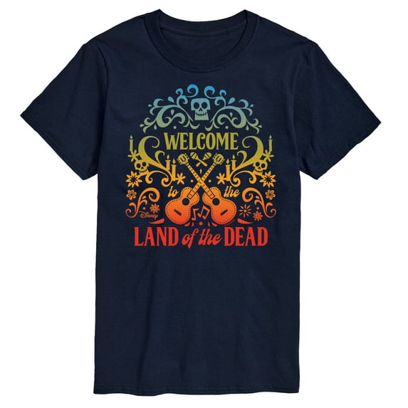 Coco - Welcome To The Land Of The Dead - Men's Short Sleeve Graphic T-Shirt