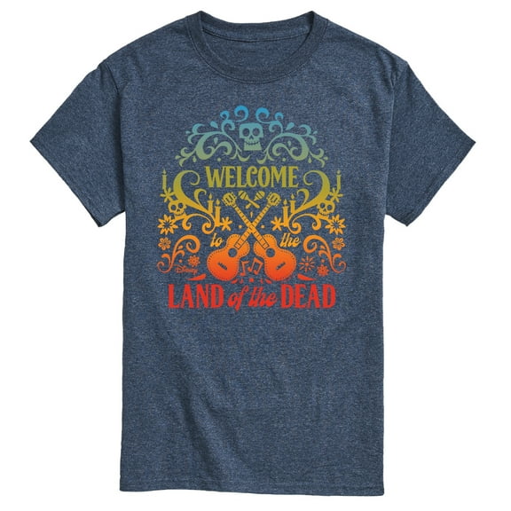 Coco - Welcome To The Land Of The Dead  - Men's Short Sleeve Graphic T-Shirt