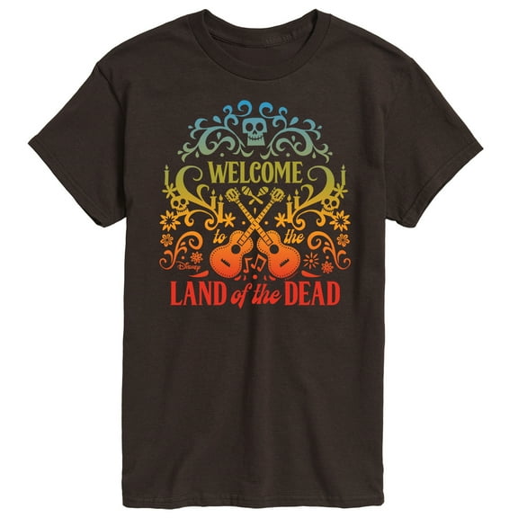 Coco - Welcome To The Land Of The Dead - Men's Short Sleeve Graphic T-Shirt