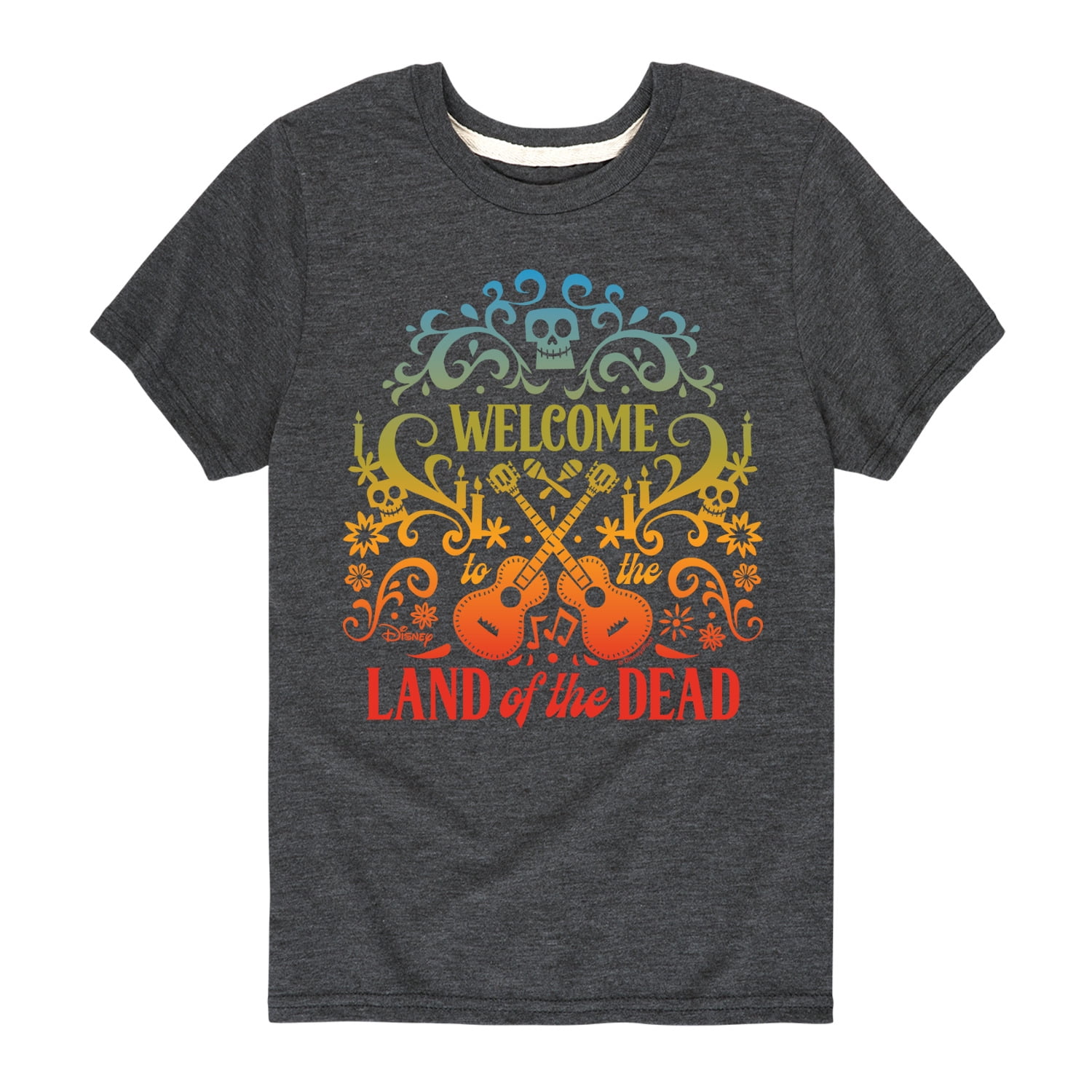 Coco - Welcome To The Land Of The Dead - Toddler And Youth Short Sleeve ...
