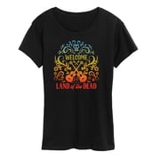 Coco - Welcome To The Land Of The Dead - Womens Short Sleeve Graphic T-Shirt