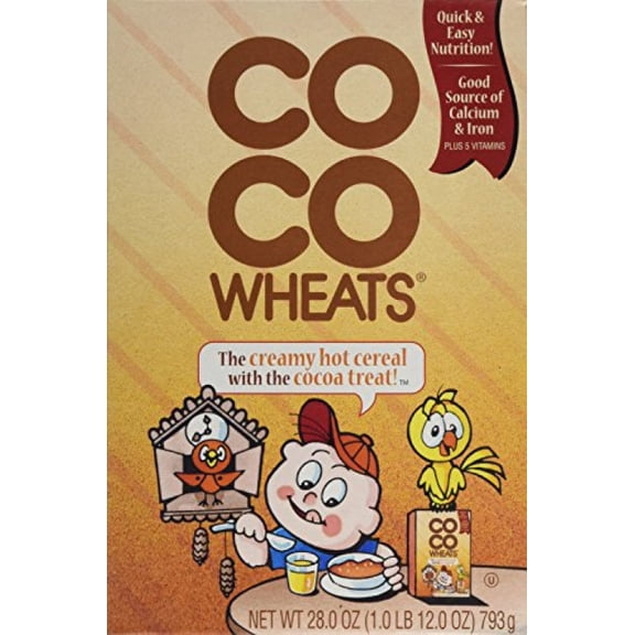 Coco Wheats Hot Cereal 28 oz - 3 Unit Pack